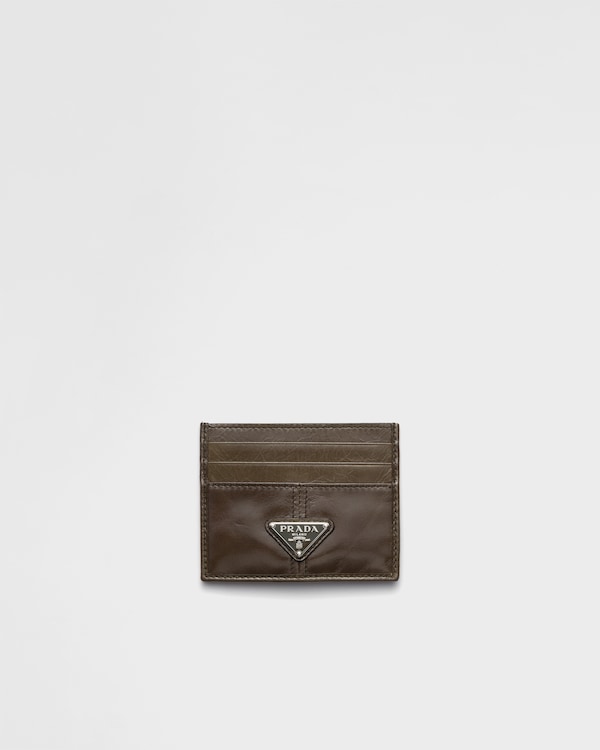Leather card holder - Forest Green Leather card holder - Forest Green