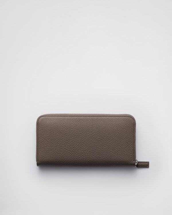 Leather wallet - Bamboo Gray Leather wallet - Bamboo Gray