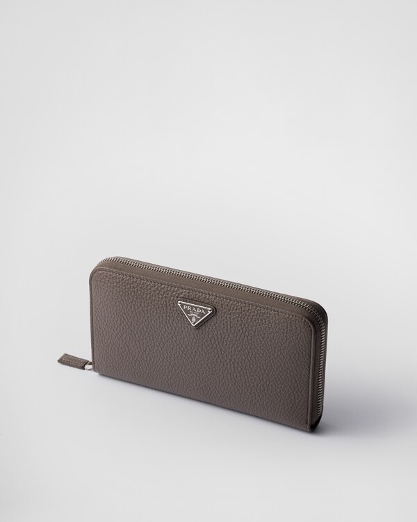 Leather wallet - Bamboo Gray Leather wallet - Bamboo Gray