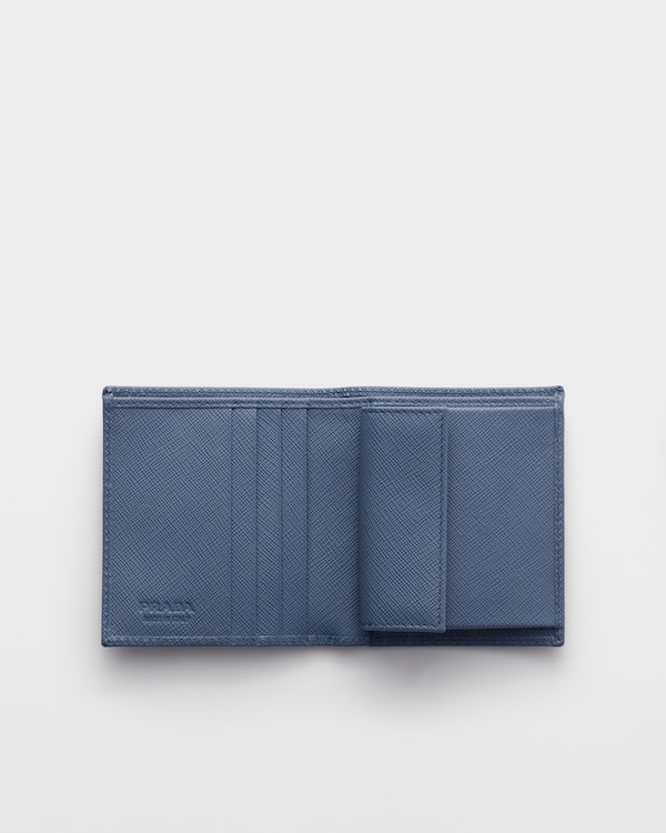 Saffiano 皮革钱夹 - 航天蓝 Saffiano 皮革钱夹 - 航天蓝