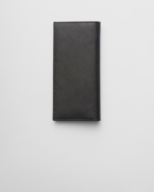 Saffiano Leather Wallet - Black Saffiano Leather Wallet - Black