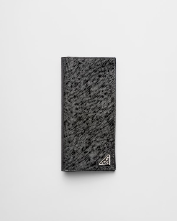 Saffiano Leather Wallet - Black Saffiano Leather Wallet - Black