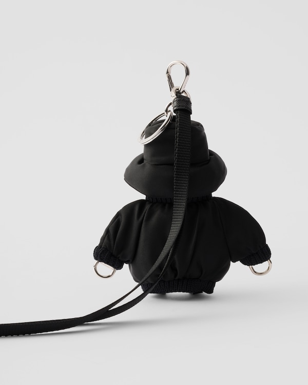 Soft Robot Re-Nylon keychain charm - Black Soft Robot Re-Nylon keychain charm - Black