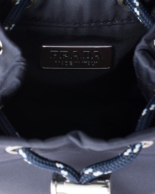 Prada Speedrock Re-Nylon keychain charm - Navy Prada Speedrock Re-Nylon keychain charm - Navy