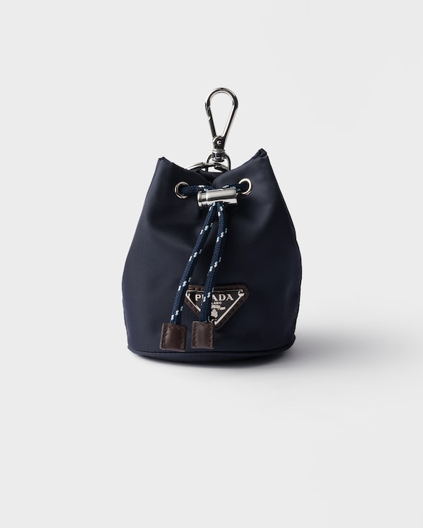 Prada Speedrock Re-Nylon keychain charm - Navy Prada Speedrock Re-Nylon keychain charm - Navy