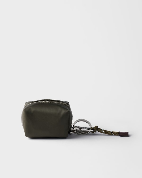 Prada Speedrock再生尼龙钥匙扣饰件 - 塞尔瓦绿 Prada Speedrock再生尼龙钥匙扣饰件 - 塞尔瓦绿