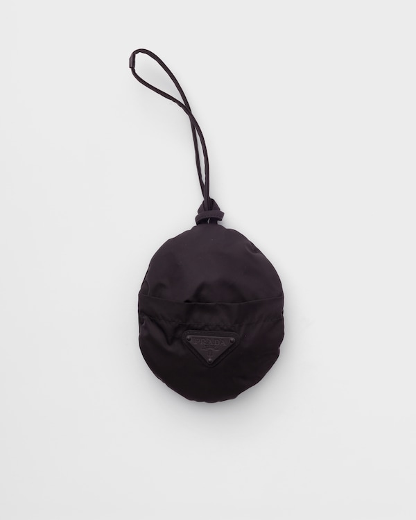 Foldable Re-Nylon bucket hat - Black Foldable Re-Nylon bucket hat - Black