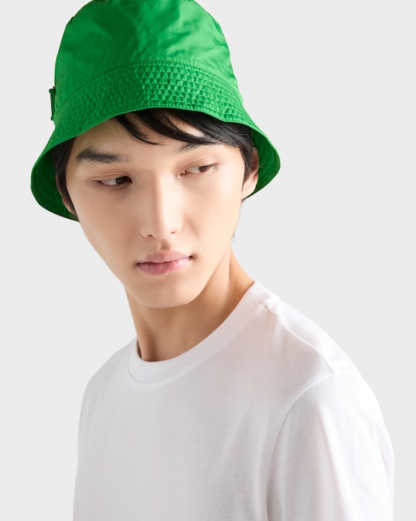 Foldable Re-Nylon bucket hat - Emerald Foldable Re-Nylon bucket hat - Emerald