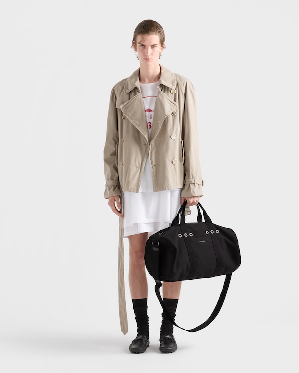 Canvas duffel bag - Black Canvas duffel bag - Black