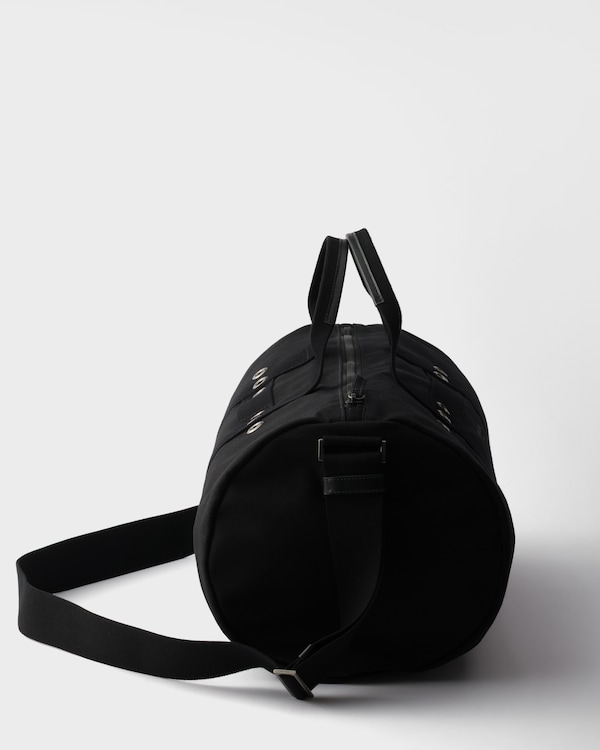 Canvas duffel bag - Black Canvas duffel bag - Black