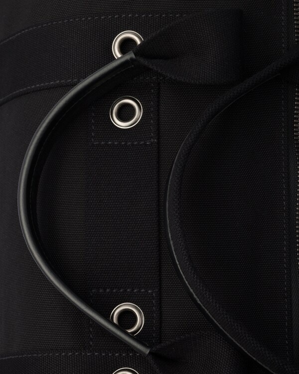 Canvas duffel bag - Black Canvas duffel bag - Black