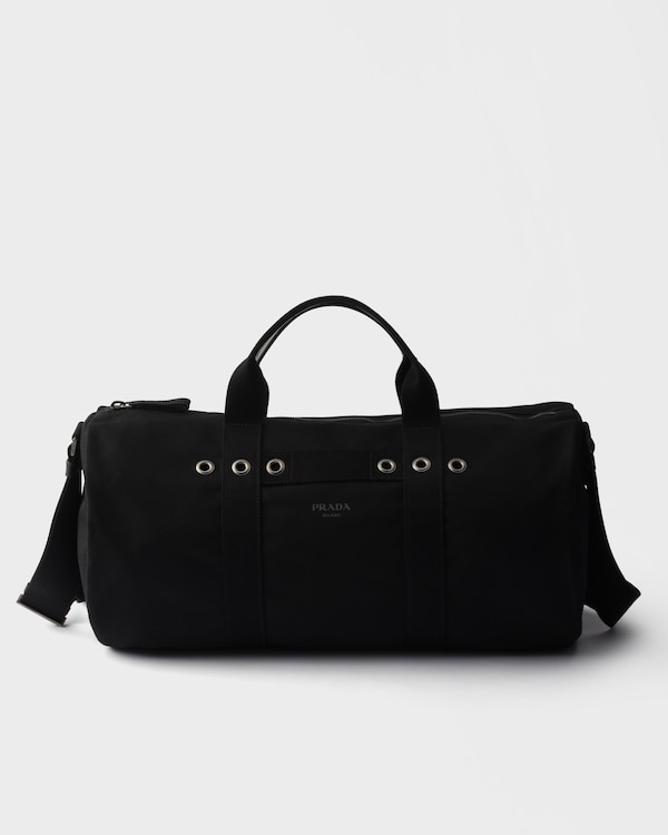 Canvas duffel bag - Black Canvas duffel bag - Black
