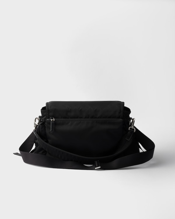 Prada Explore Re-Nylon and leather bag - Black Prada Explore Re-Nylon and leather bag - Black