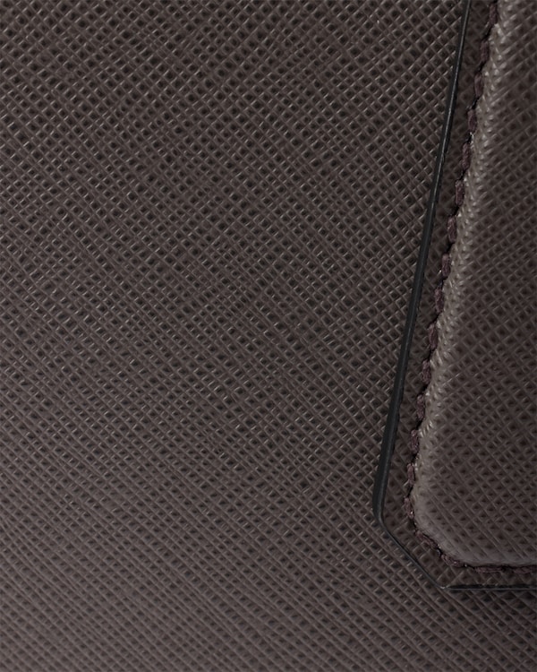 Saffiano leather briefcase - Bamboo/Cork beige Saffiano leather briefcase - Bamboo/Cork beige
