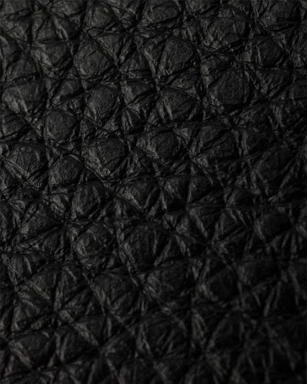 Leather pouch - Black Leather pouch - Black