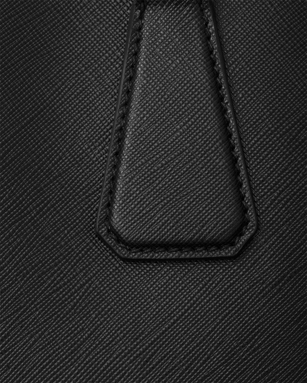 Saffiano 皮革托特包 - 黑色 Saffiano 皮革托特包 - 黑色