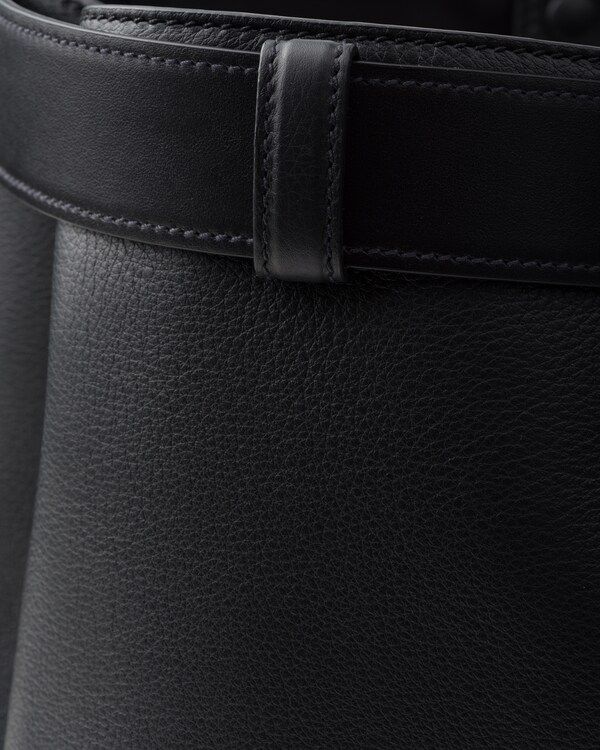 Prada Buckle leather bag with belt - Black Prada Buckle leather bag with belt - Black