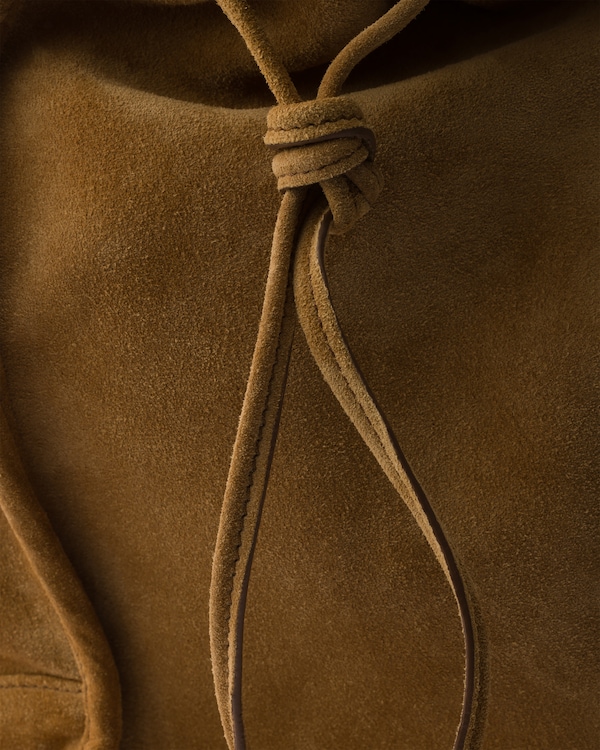 Prada Bonnie suede tote bag - Cinnamon Prada Bonnie suede tote bag - Cinnamon