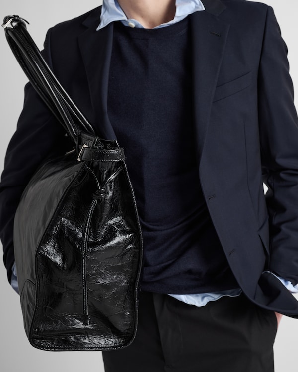 Prada Bonnie leather tote bag - Black Prada Bonnie leather tote bag - Black