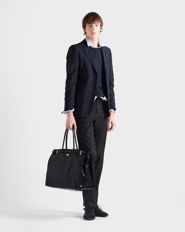 Prada Bonnie leather tote bag - Black Prada Bonnie leather tote bag - Black