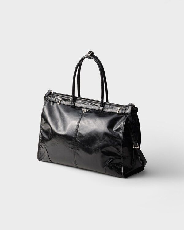 Prada Bonnie leather tote bag - Black Prada Bonnie leather tote bag - Black
