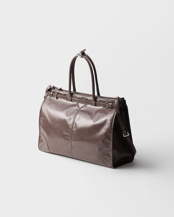 Prada Bonnie leather tote bag - Bamboo/Cork beige Prada Bonnie leather tote bag - Bamboo/Cork beige