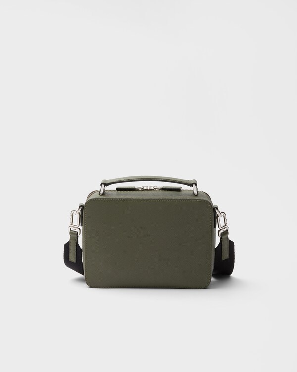 Prada Brique medium Saffiano leather bag - Loden Green Prada Brique medium Saffiano leather bag - Loden Green