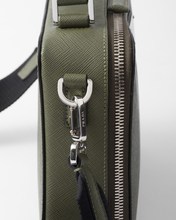 Prada Brique medium Saffiano leather bag - Loden Green Prada Brique medium Saffiano leather bag - Loden Green