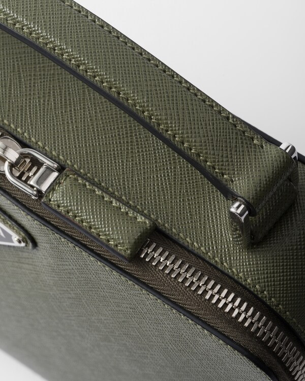 Prada Brique medium Saffiano leather bag - Loden Green Prada Brique medium Saffiano leather bag - Loden Green