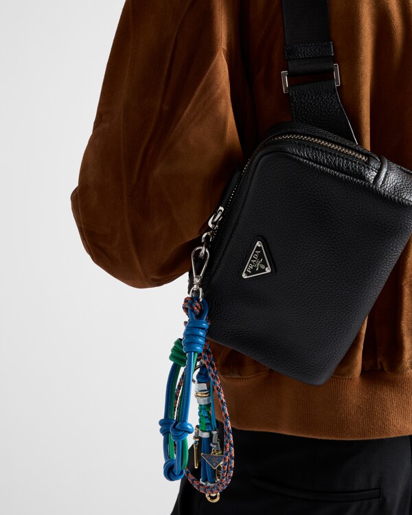 Leather shoulder bag - Black Leather shoulder bag - Black