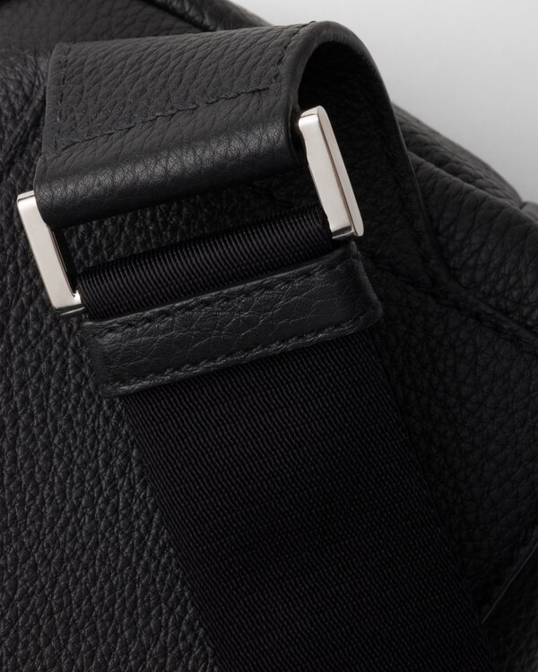 Leather shoulder bag - Black Leather shoulder bag - Black