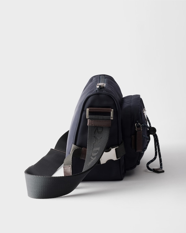 Prada Speedrock Re-Nylon and leather shoulder bag - Navy Prada Speedrock Re-Nylon and leather shoulder bag - Navy