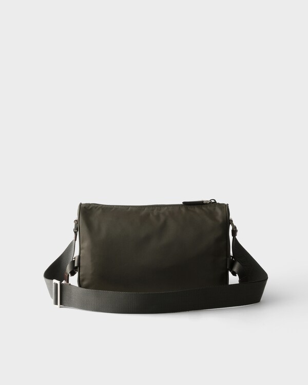 Prada Speedrock Re-Nylon and leather shoulder bag - Selva Green Prada Speedrock Re-Nylon and leather shoulder bag - Selva Green