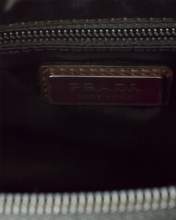 Prada Speedrock Re-Nylon and leather shoulder bag - Selva Green Prada Speedrock Re-Nylon and leather shoulder bag - Selva Green