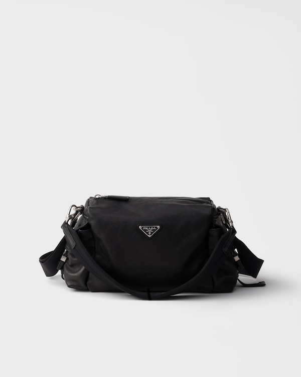 Prada Explore 皮革手袋 - 黑色 Prada Explore 皮革手袋 - 黑色