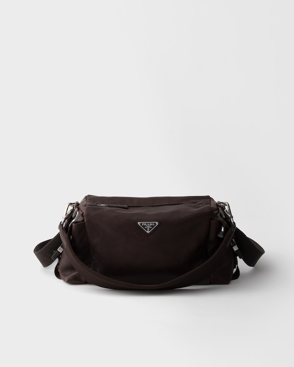 Prada Explore 皮革手袋 - 咖啡棕 Prada Explore 皮革手袋 - 咖啡棕