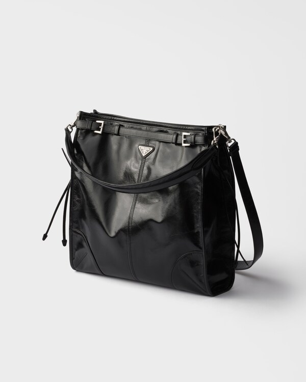 Prada Bonnie 皮革单肩包 - 黑色 Prada Bonnie 皮革单肩包 - 黑色