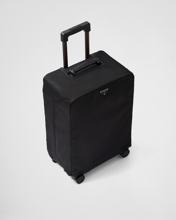 Saffiano Leather Trolley - Black Saffiano Leather Trolley - Black