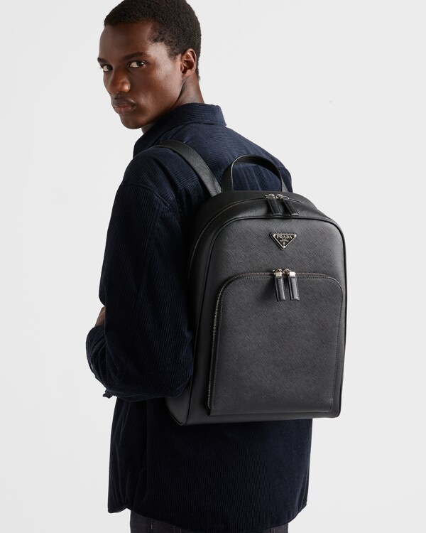 Saffiano backpack - Black Saffiano backpack - Black