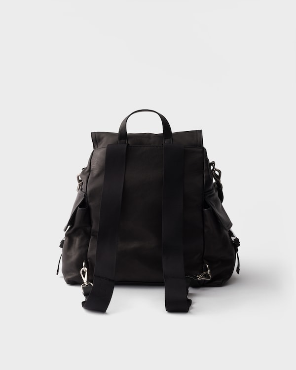 Prada Explore 皮革背包 - 黑色 Prada Explore 皮革背包 - 黑色