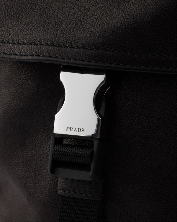 Prada Explore 皮革背包 - 黑色 Prada Explore 皮革背包 - 黑色