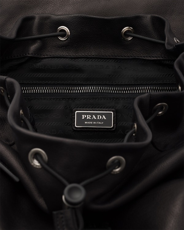 Prada Explore 皮革背包 - 黑色 Prada Explore 皮革背包 - 黑色