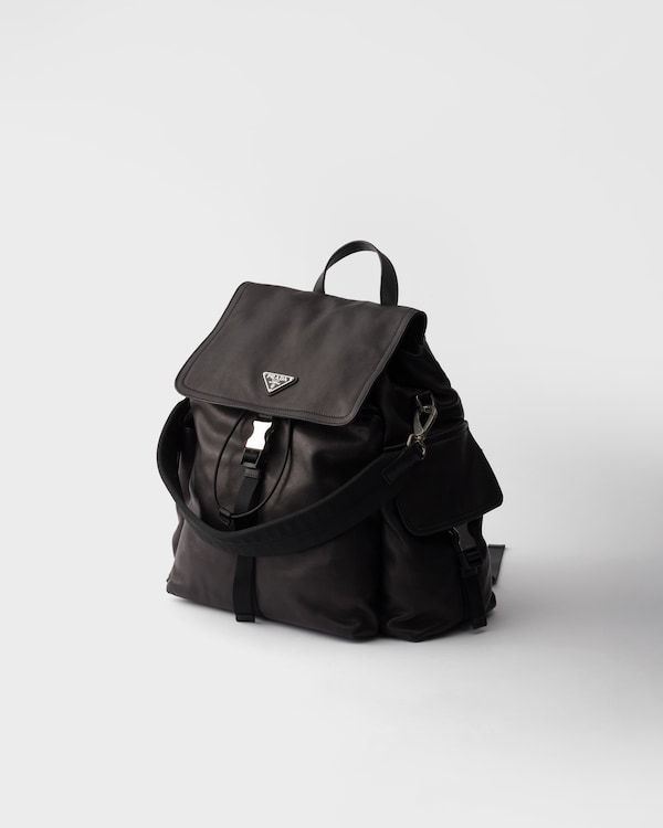 Prada Explore 皮革背包 - 黑色 Prada Explore 皮革背包 - 黑色