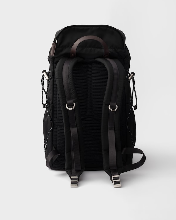 Prada Speedrock Re-Nylon and leather backpack - Black Prada Speedrock Re-Nylon and leather backpack - Black