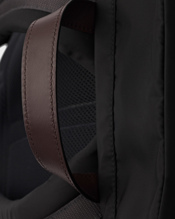 Prada Speedrock Re-Nylon and leather backpack - Black Prada Speedrock Re-Nylon and leather backpack - Black
