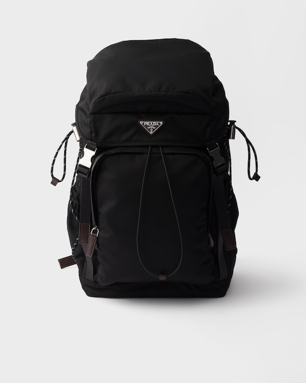 Prada Speedrock Re-Nylon and leather backpack - Black Prada Speedrock Re-Nylon and leather backpack - Black