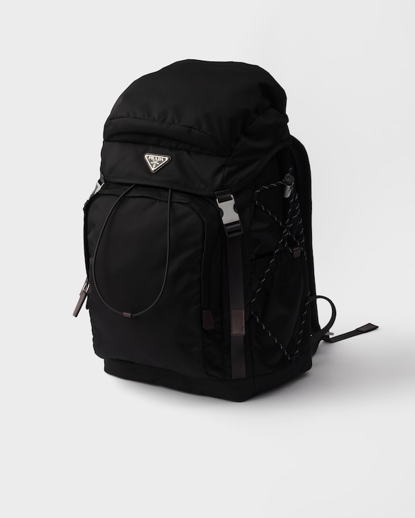 Prada Speedrock Re-Nylon and leather backpack - Black Prada Speedrock Re-Nylon and leather backpack - Black