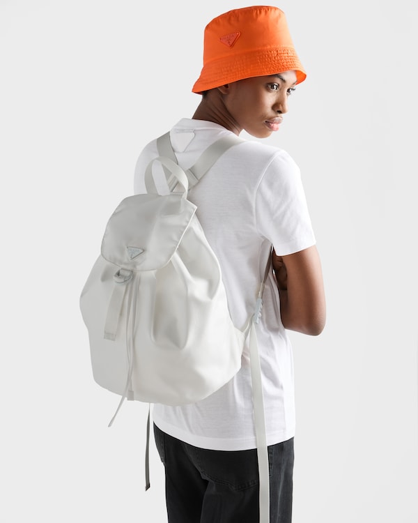 Re-Nylon backpack - White Re-Nylon backpack - White