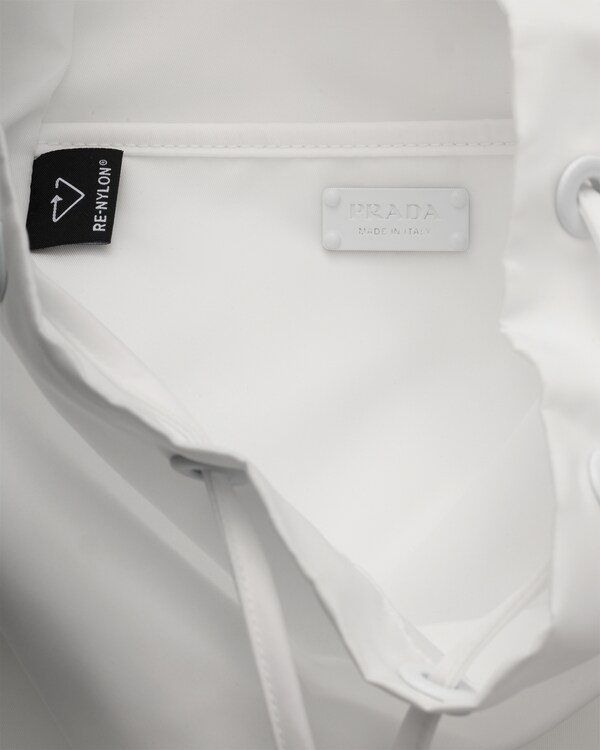 Re-Nylon backpack - White Re-Nylon backpack - White