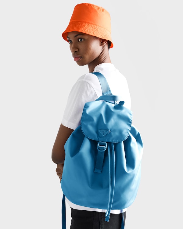 Re-Nylon backpack - LIGHT BLUE Re-Nylon backpack - LIGHT BLUE